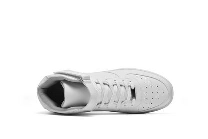 ELEWHVTË™ All-White High-Top Sneakers White Mens High Top Sneakers Product Image Top View