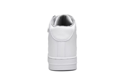 ELEWHVTË™ All-White High-Top Sneakers White Mens High Top Sneakers Product Image Heel