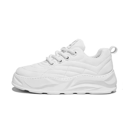 ELEWHVTË™ | Blanc Sneakers White Mens Sneakers Product Image Side