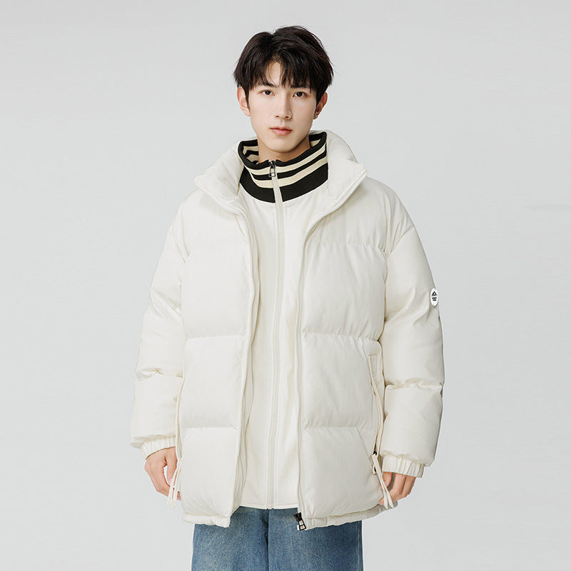 ELEWHVTË | Alpine Jacket White Product Model Front