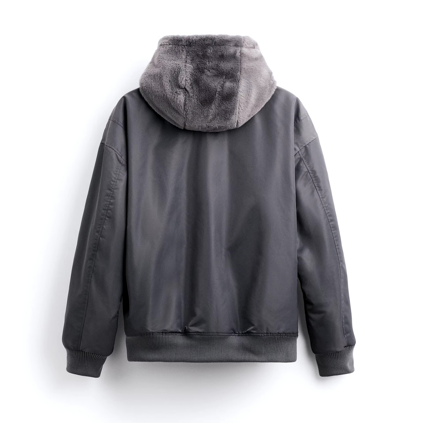 ELEWHVTË | Black Viper Coat Product Image Grey Back