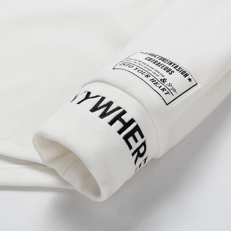 ELEWHVTË™ | Anywhere Turtleneck Men's All-White Turtleneck Product Image Front Sleeve