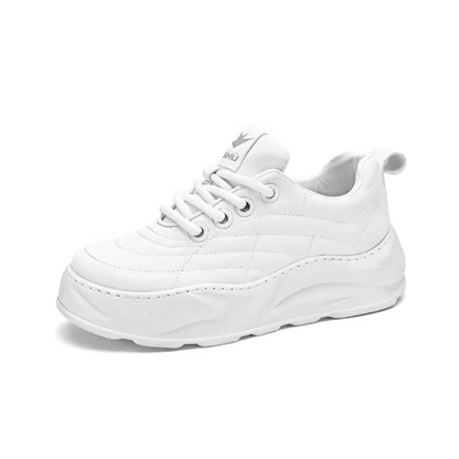 ELEWHVTË™ | Blanc Sneakers White Mens Sneakers Product Image Side