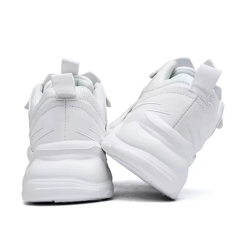 ELEWHVTË™ | Echo Sneakers White Mens Sneakers Product Image Heel