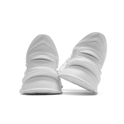 ELEWHVTË™ | Eiffel Sneakers White Mens Mesh Sneakers Product Image Back