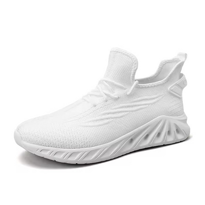 Mens ELEWHVTË™ | Frost Sneakers White Mens Mesh Sneakers Product Image