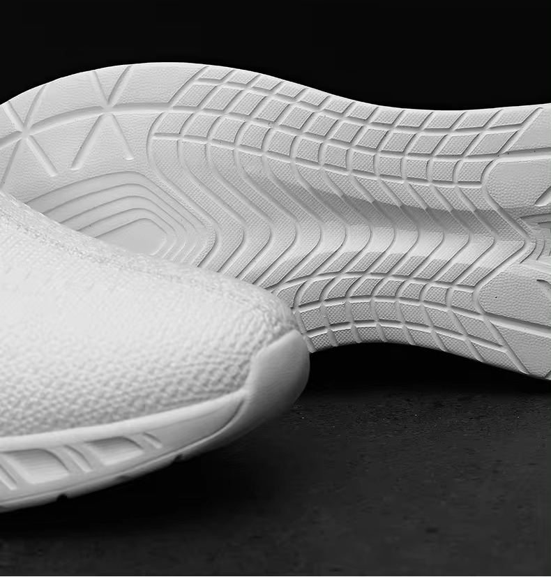 Mens ELEWHVTË™ | Frost Sneakers White Mens Mesh Sneakers Product Image Sole