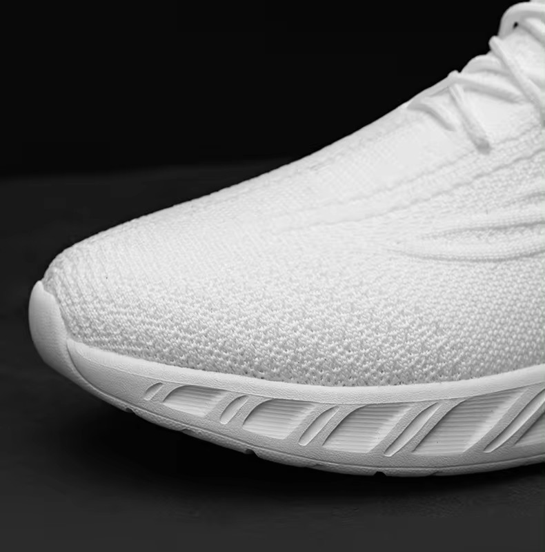 Mens ELEWHVTË™ | Frost Sneakers White Mens Mesh Sneakers Product Image Material