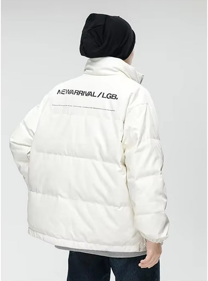 ELEWHVTË™ | NewArrival Jacket White Model Image Back