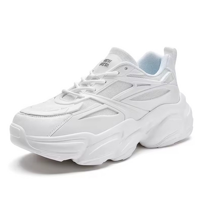 ELEWHVTË™ | New IHSTA WHVTE Sneakers White Mens Mesh Sneakers Product Image Side