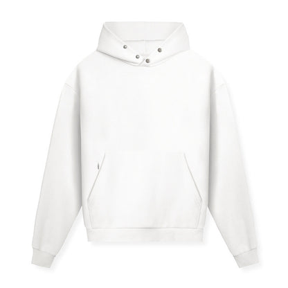 ELEWHVTE Hoodie Men's All-White Hoodie Product Image 