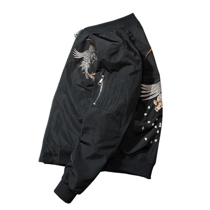 Black Phoenix WInter Jacket Side View