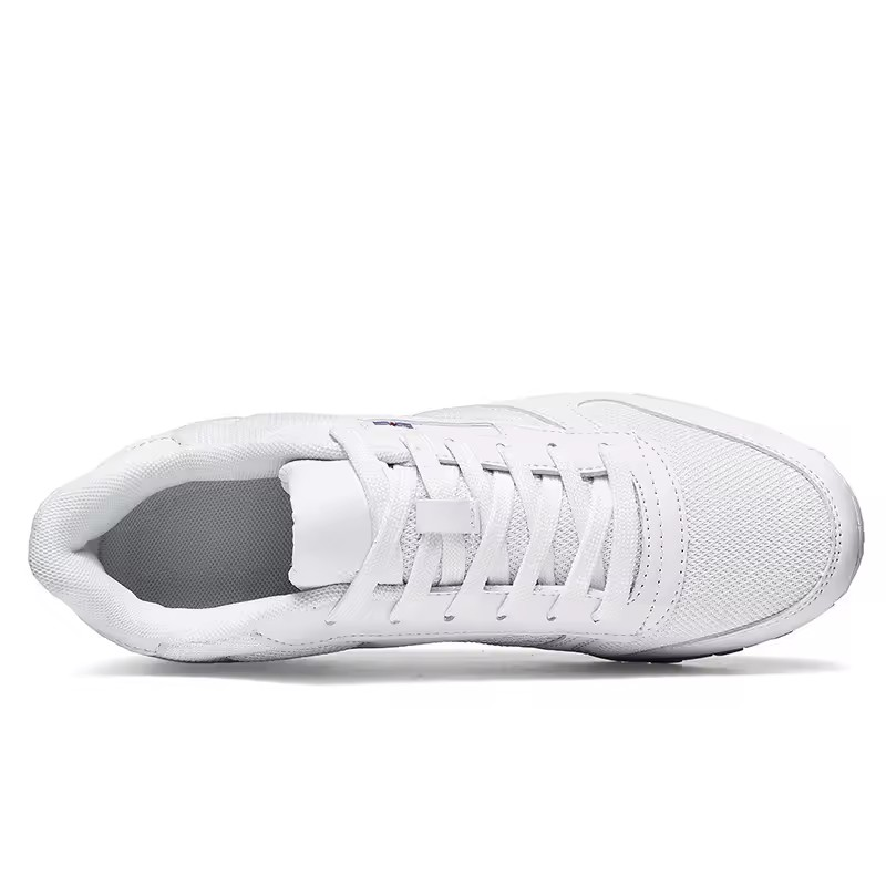 Mens Union Jack Sneakers White Mens Mesh Sneakers Product Image Top