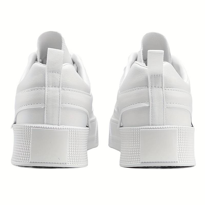 Mens ELEWHVTË™ Whvte Trainers White Mens Trainers Product Image Back View